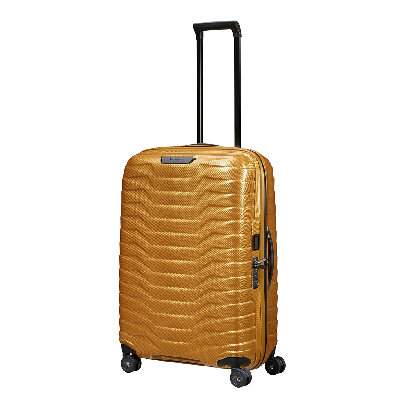 Samsonite Proxis Spinner 69 honiggoldener Hartschalenkoffer