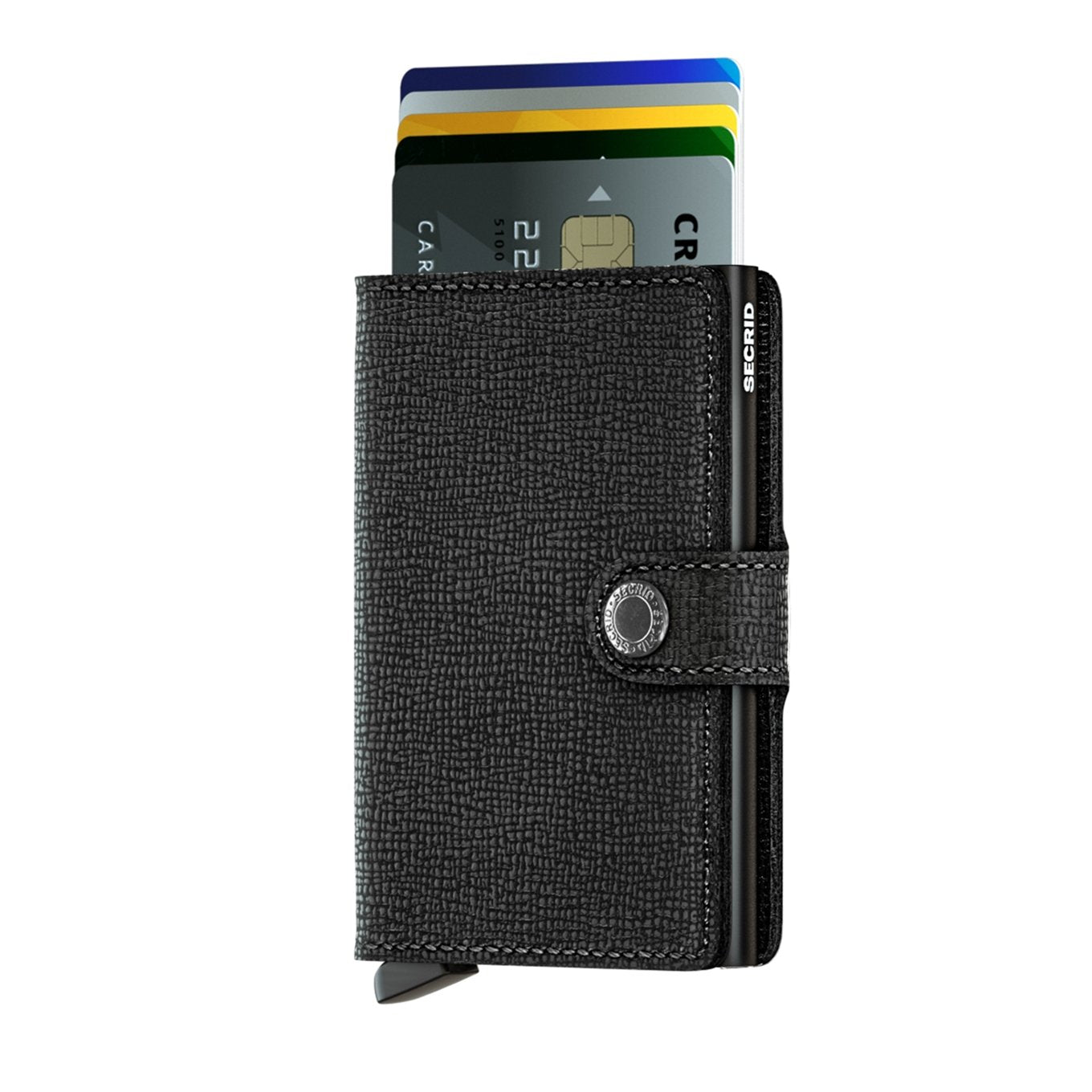 Secrid Miniwallet Wallet schwarz Crisple Damenbrieftasche