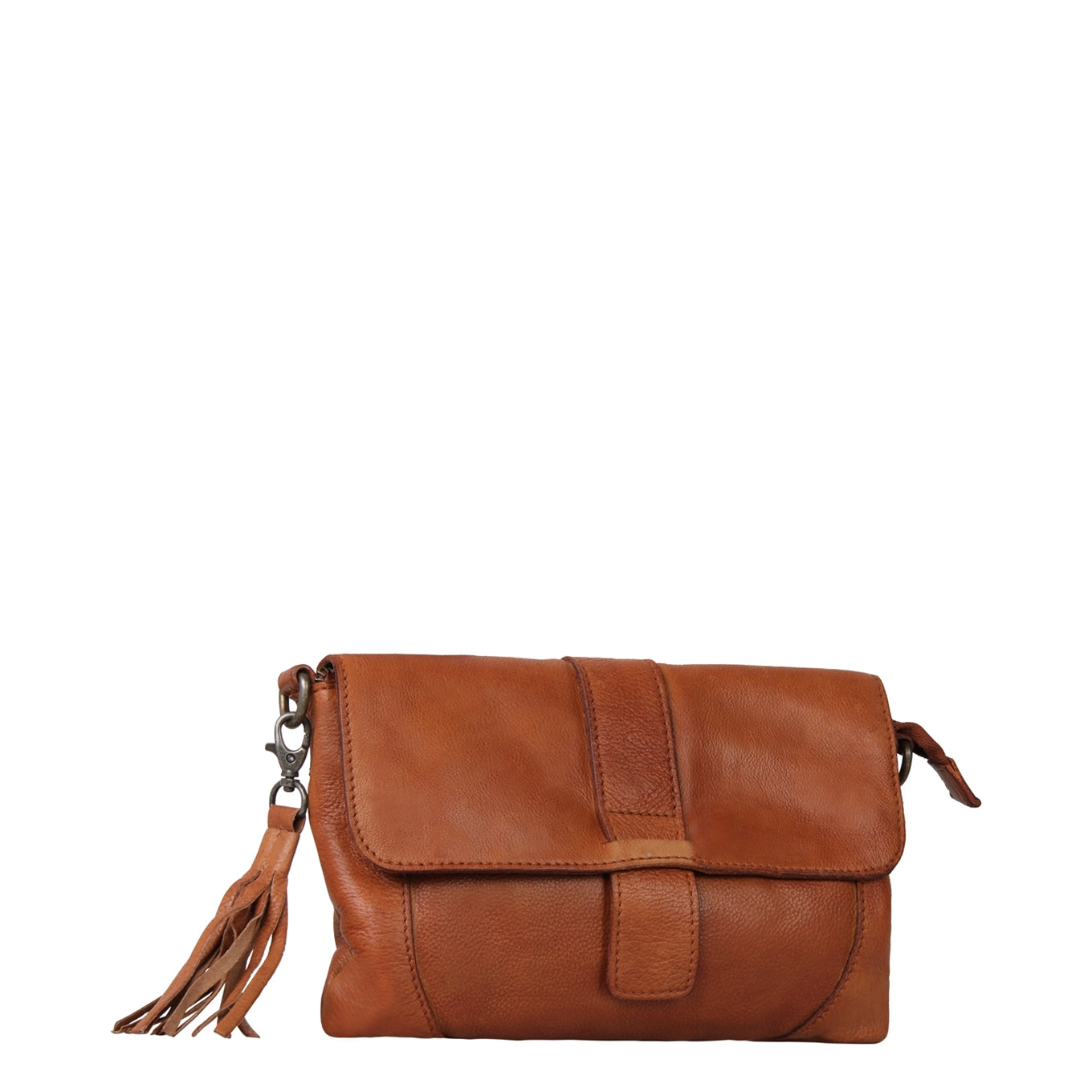 DSTRCT Harrington Road Clutch Cognac III Damentasche