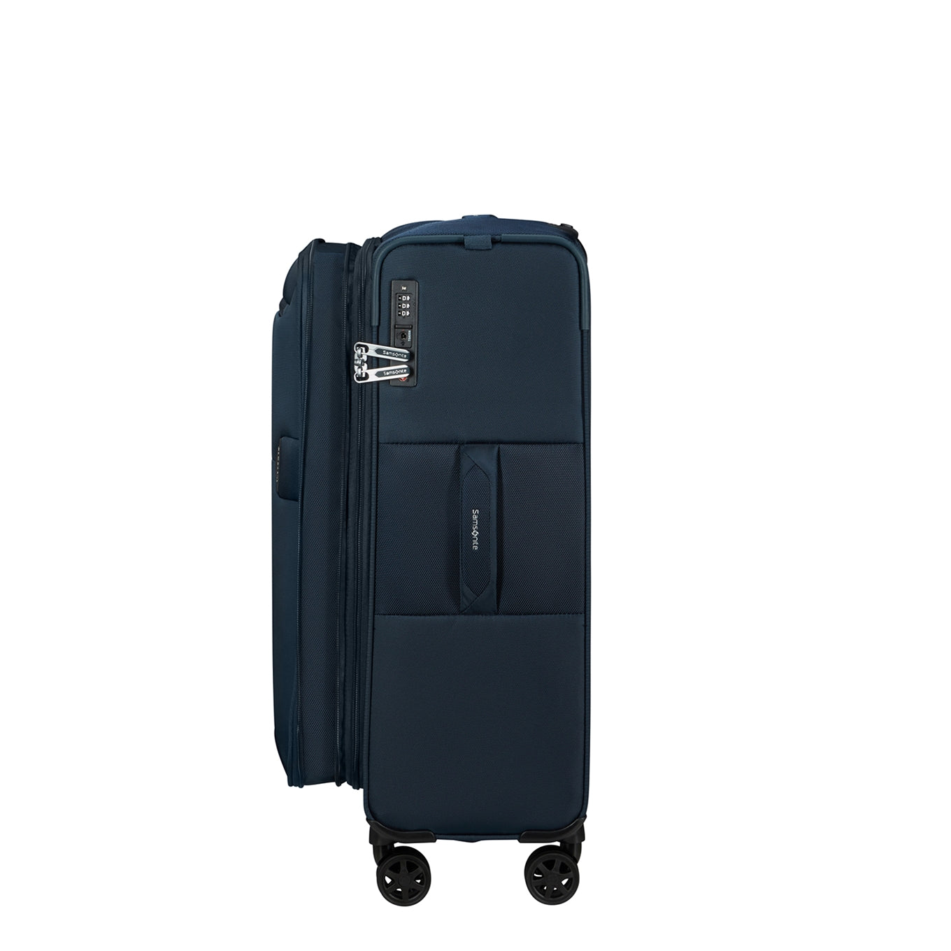 Samsonite Urbify Spinner 68 Exp navy blue Soft suitcase