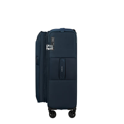 Samsonite Urbify Spinner 68 Exp marineblau Weicher Koffer
