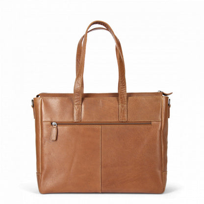 Plover Agate Shopper 15,6" Cognac