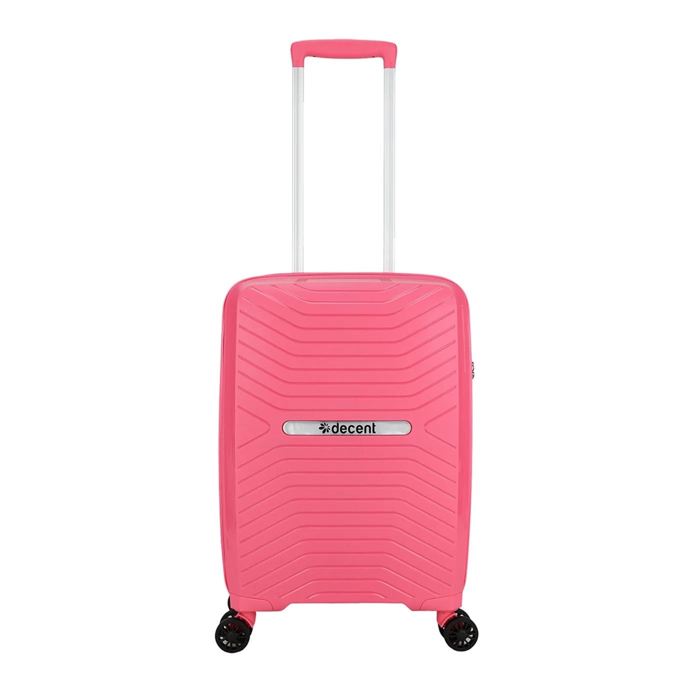 Decent Cross-One Cabin Trolley 55/35 pink Hard Case