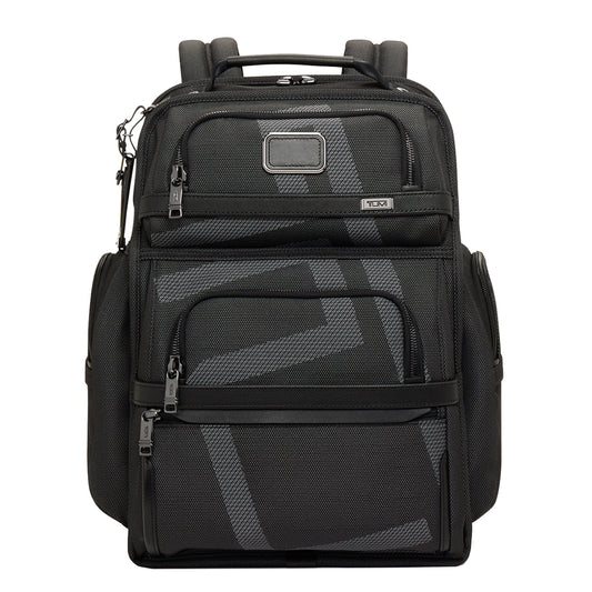 TUMI Alpha TUMI Brief Pack reflective TUMI jacquard