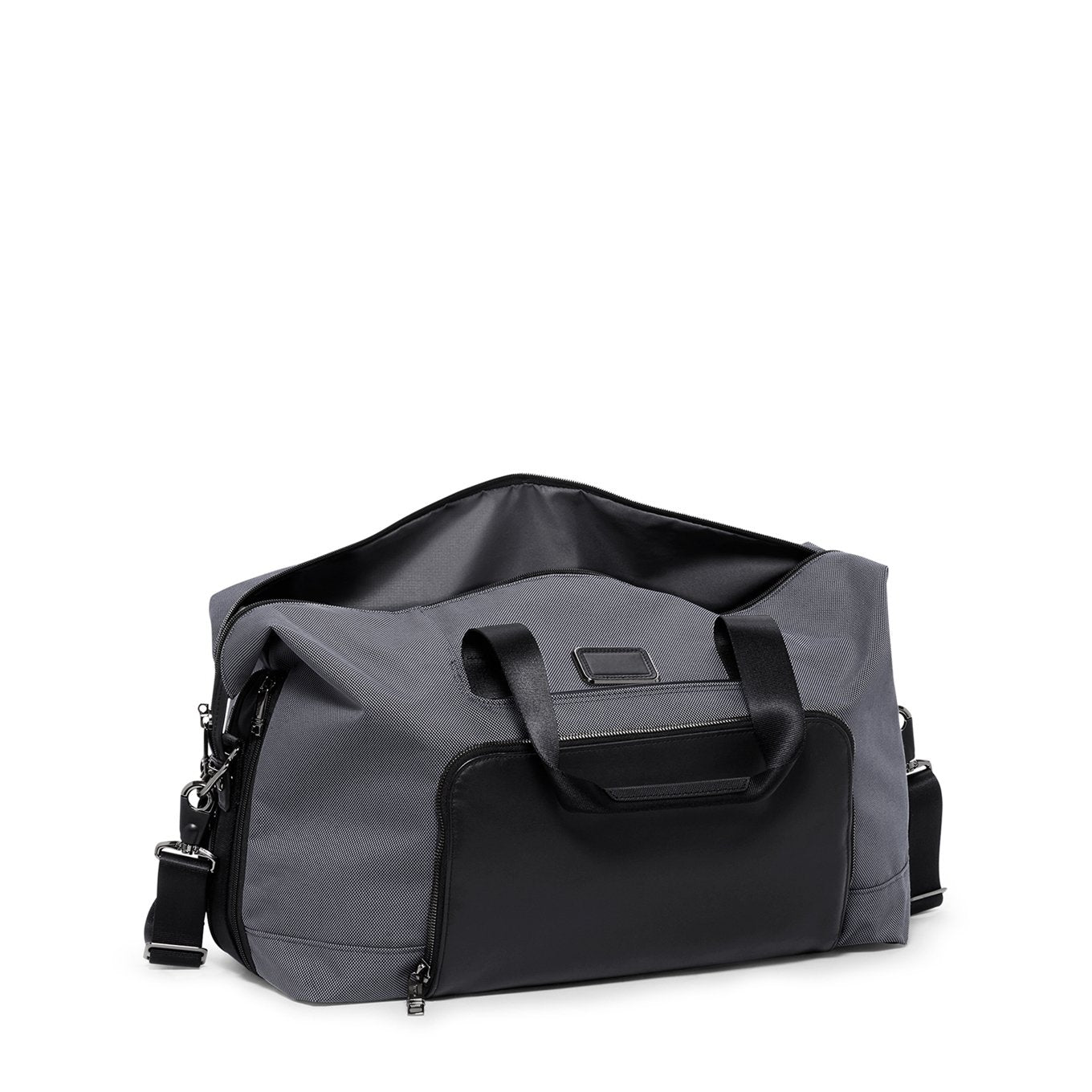 Tumi Alpha Double Expansion Satchel meteor grey