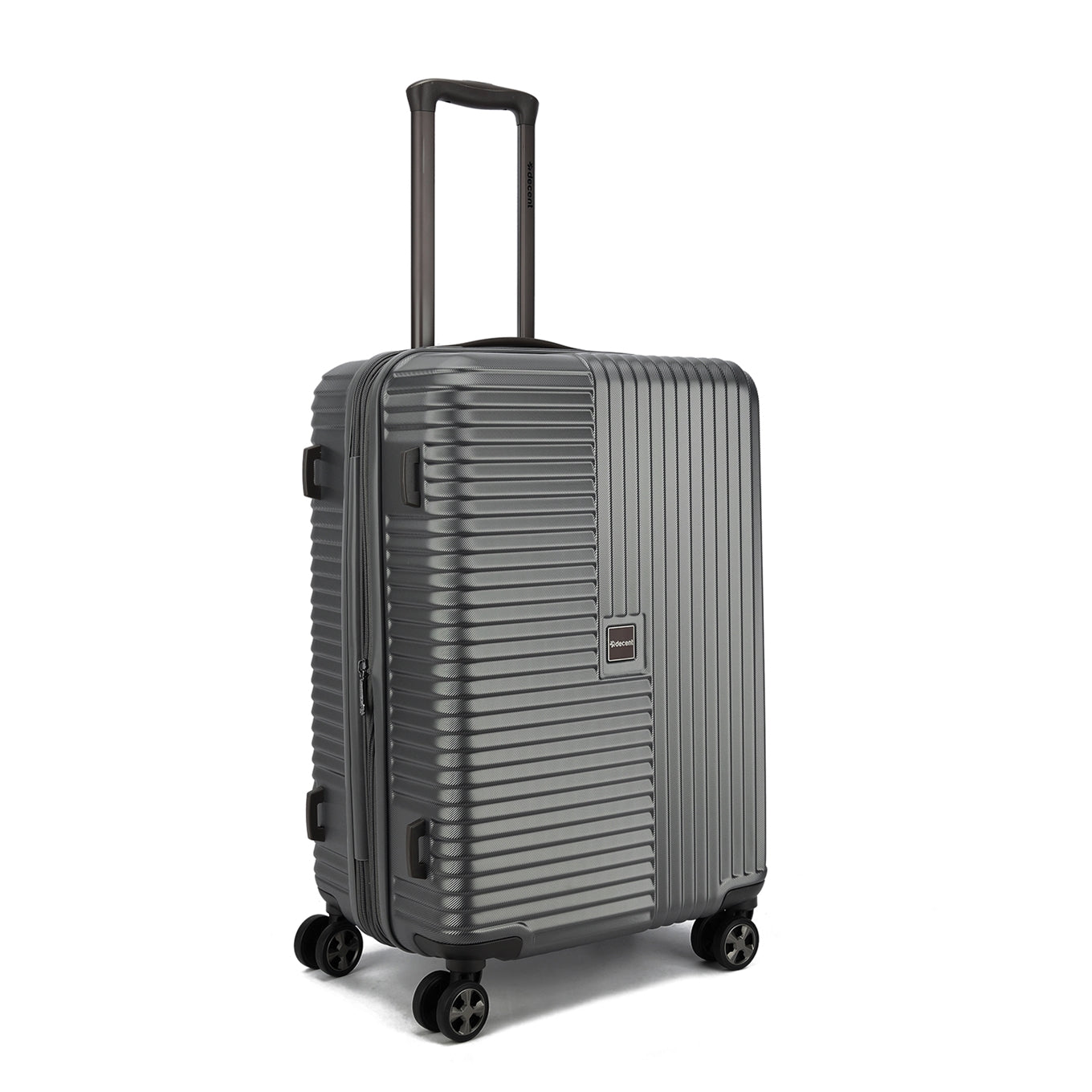 Decent Tourister Medium Trolley 66 grauer Hartschalenkoffer