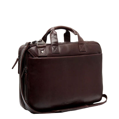 Die Chesterfield Brand Iseo Laptoptasche braun