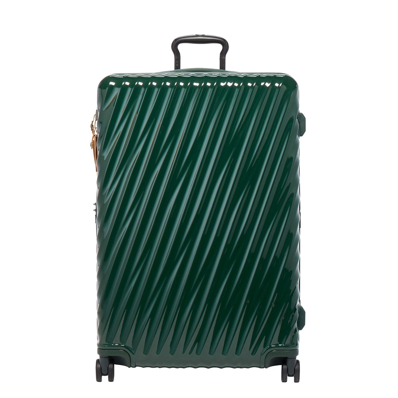 Tumi 19 Degree Extended Trip Expandable 4 Wheel Trolley hunter green Hard Suitcase