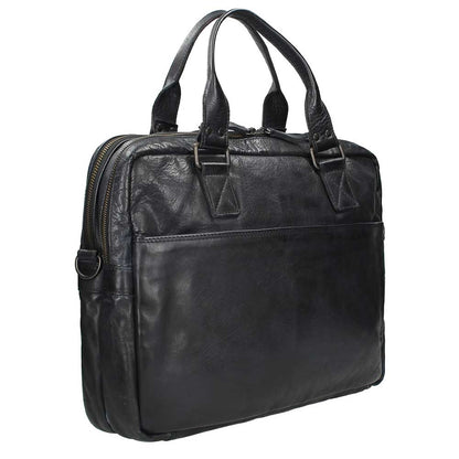 Bear Design Cow Lavato Laptoptasche schwarz
