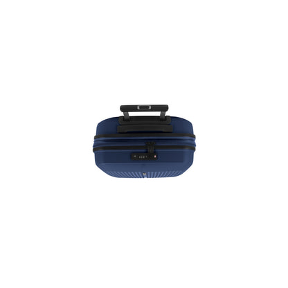 Gabol Brooklyn Kabinentrolley, erweiterbarer blauer Hartschalenkoffer