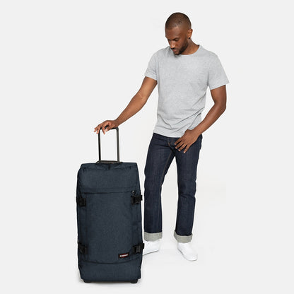 Eastpak Tranverz L Triple Denim Trolley Reisetasche