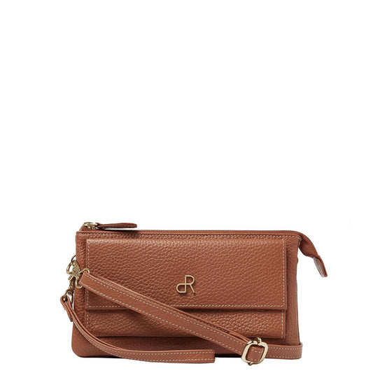 dR Amsterdam Momentum Shoulderbag / Clutch mocha