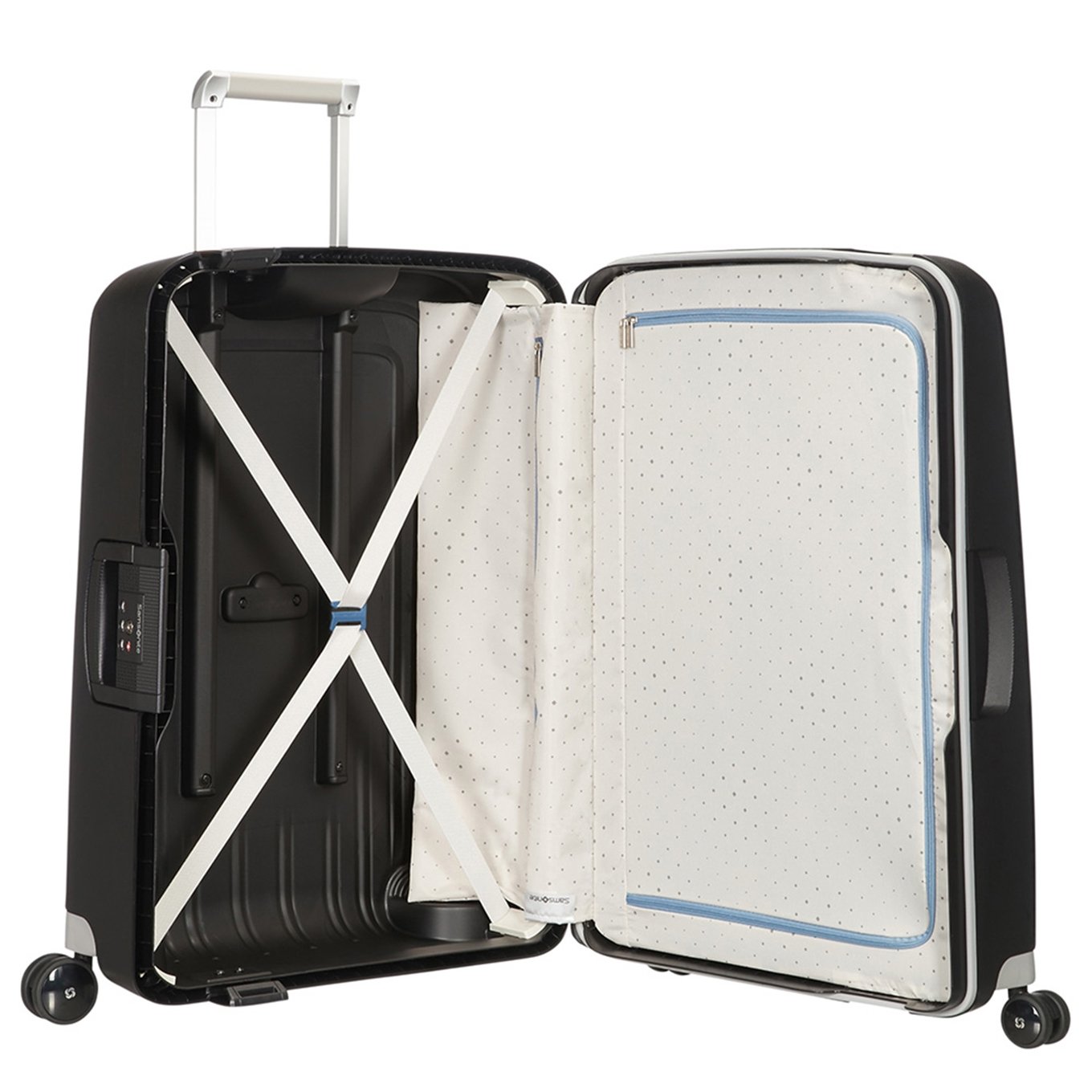 Samsonite S'Cure Spinner 75 Set van 2 black