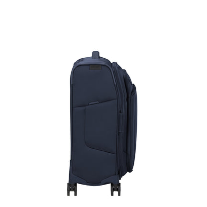 Samsonite Respark Spinner 55/35 Erweiterbarer nachtblauer Weichkoffer