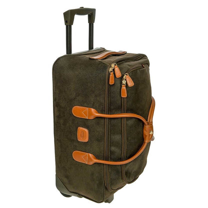 Bric's Life Holdall Travel Bag with Wheels 55 olive