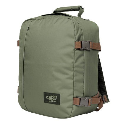 CabinZero Classic 28L Ultra Light Cabin Bag georgianisches Khaki Wochenendtasche