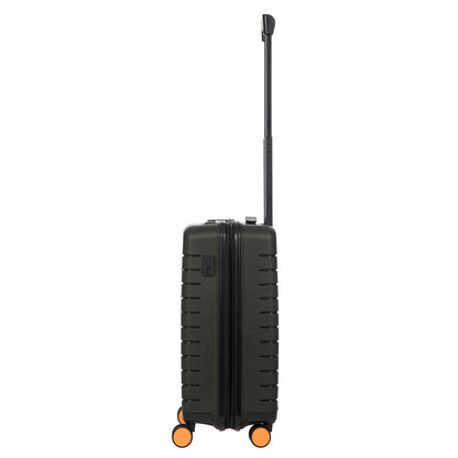 Bric's Ulisse Trolley 55 USB olivfarbenes Hartschalenetui
