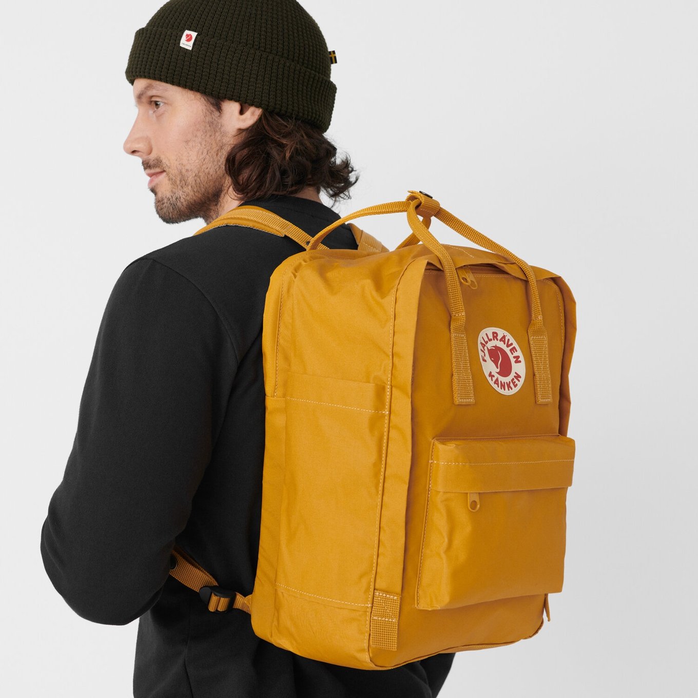 Fjallraven Kanken Laptop 13" schwarzer Rucksack