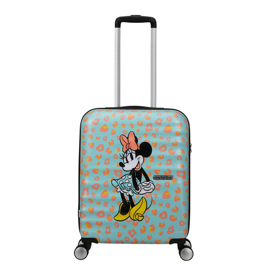 American Tourister Wavebreaker Disney Spinner 55/20 TSA minnie pastel dots Hard Case
