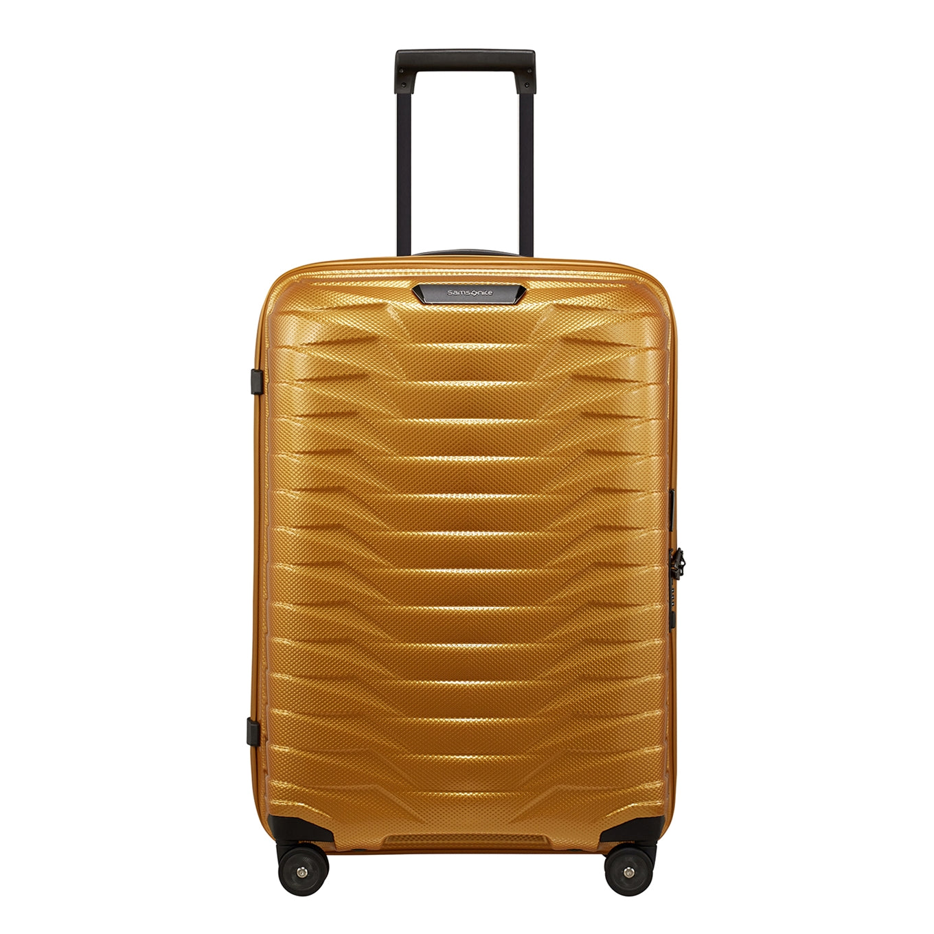 Samsonite Proxis Spinner 69 honiggoldener Hartschalenkoffer