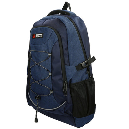 Enrico Benetti Yellow Stone 15'' Laptop Rugzak blauw