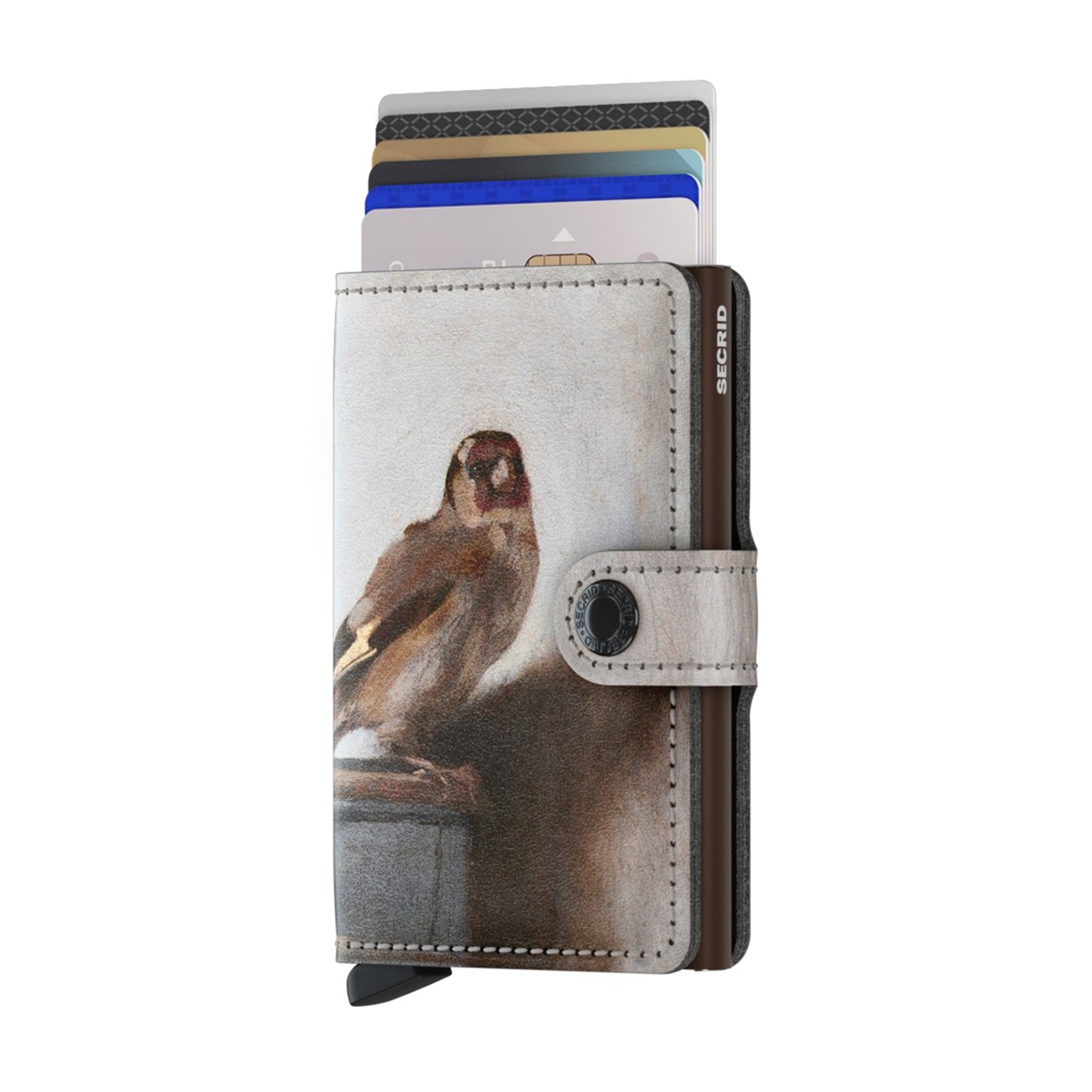 Secrid Miniwallet Art Mauritshuis Stieglitz Damenbrieftasche