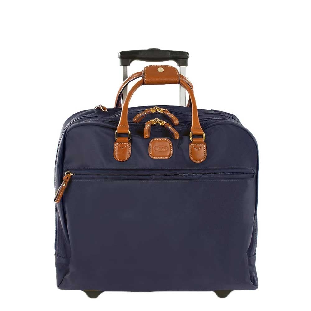 Bric's X-Travel Pilotcase ozeanblauer Pilotenkoffer