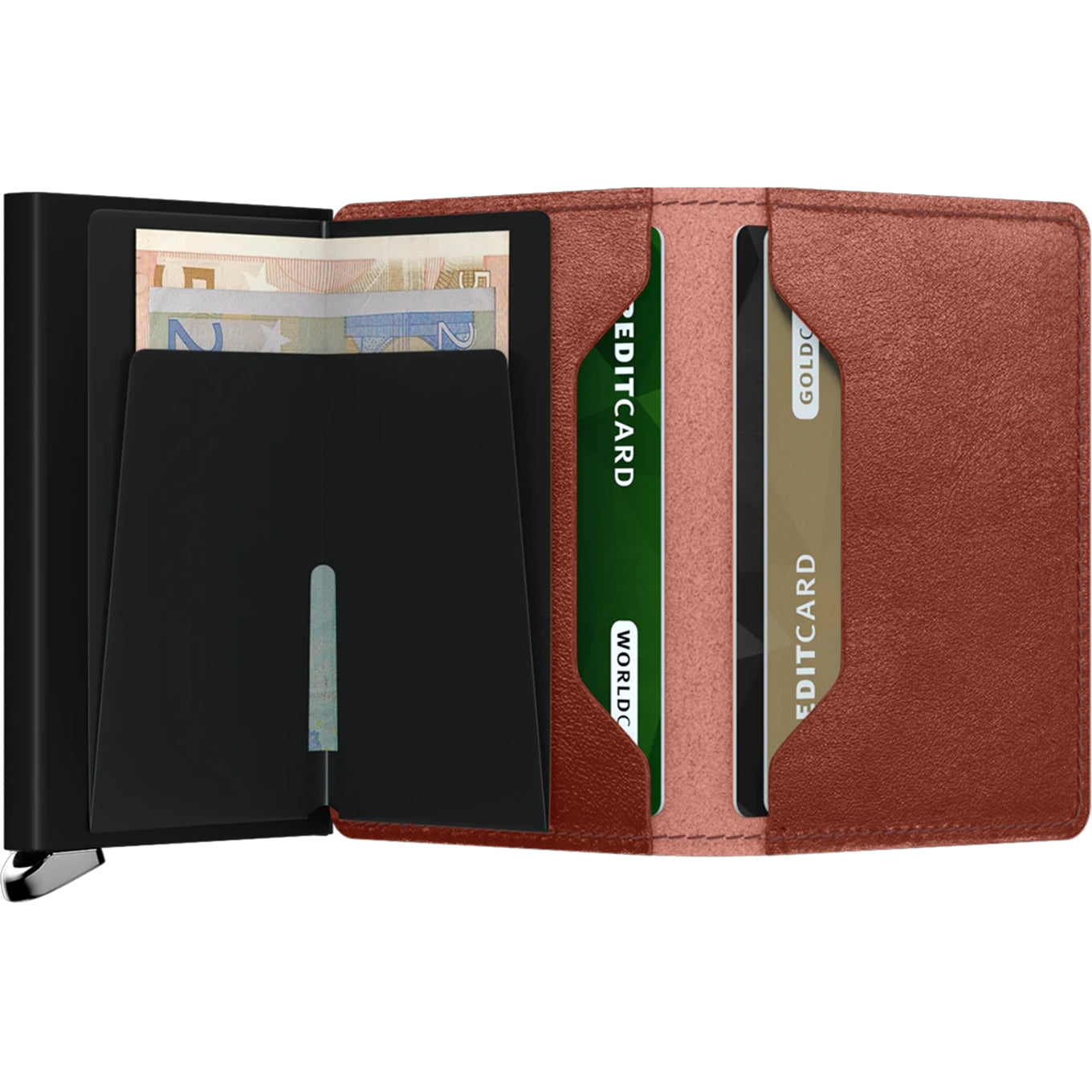 Secrid Slimwallet Premium Basco brown