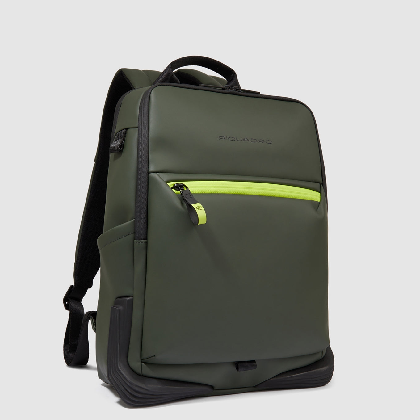 Piquadro C2OW Laptop Rucksack 14" grüner Rucksack