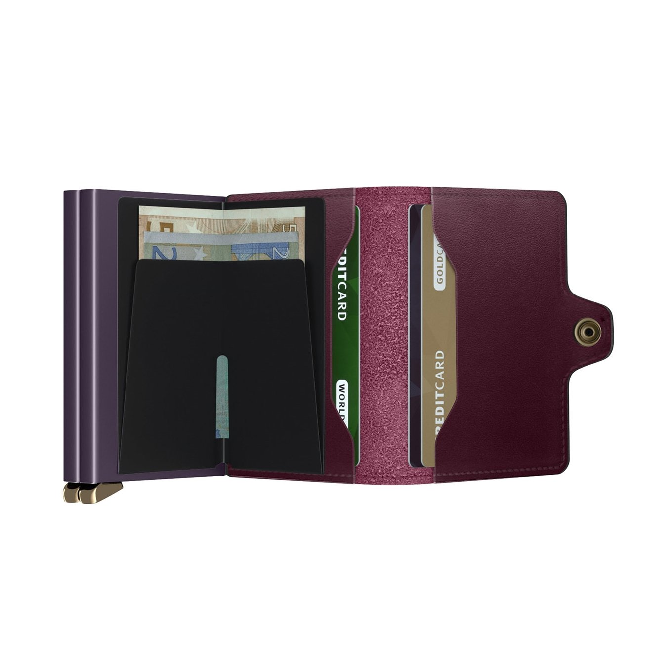 Secrid Twinwallet Wallet Dusk bordeaux Damenbrieftasche