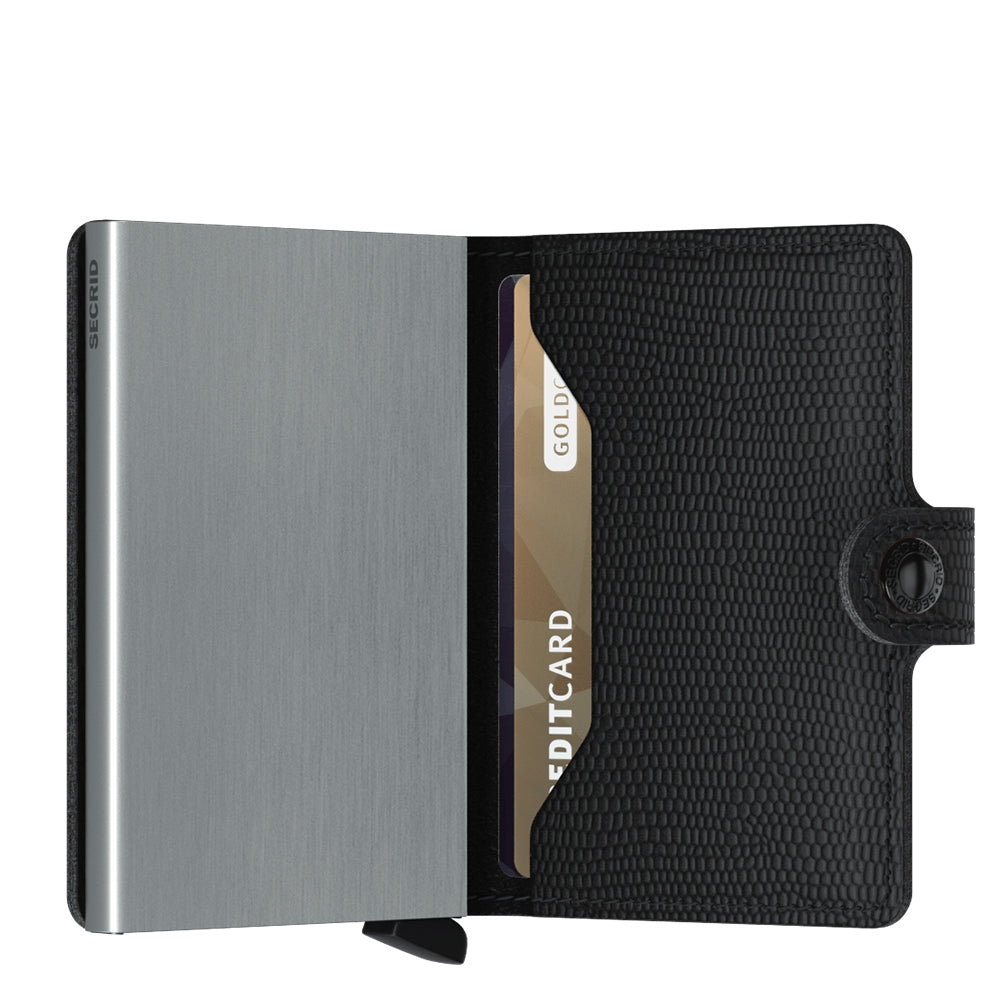 Secrid Miniwallet Wallet Rango schwarz Damenbrieftasche