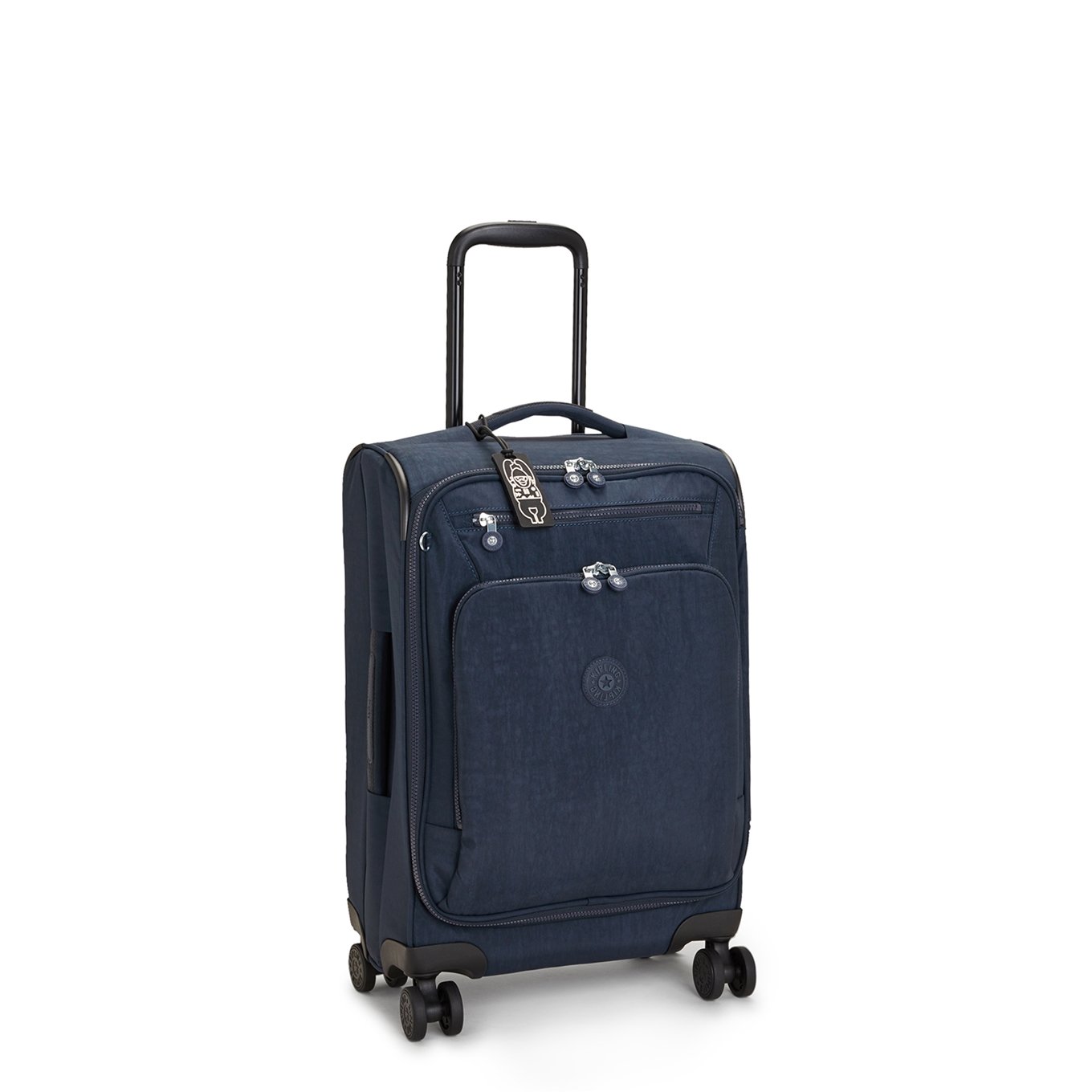 Kipling New Youri Spin S blue bleu 2 Soft suitcase