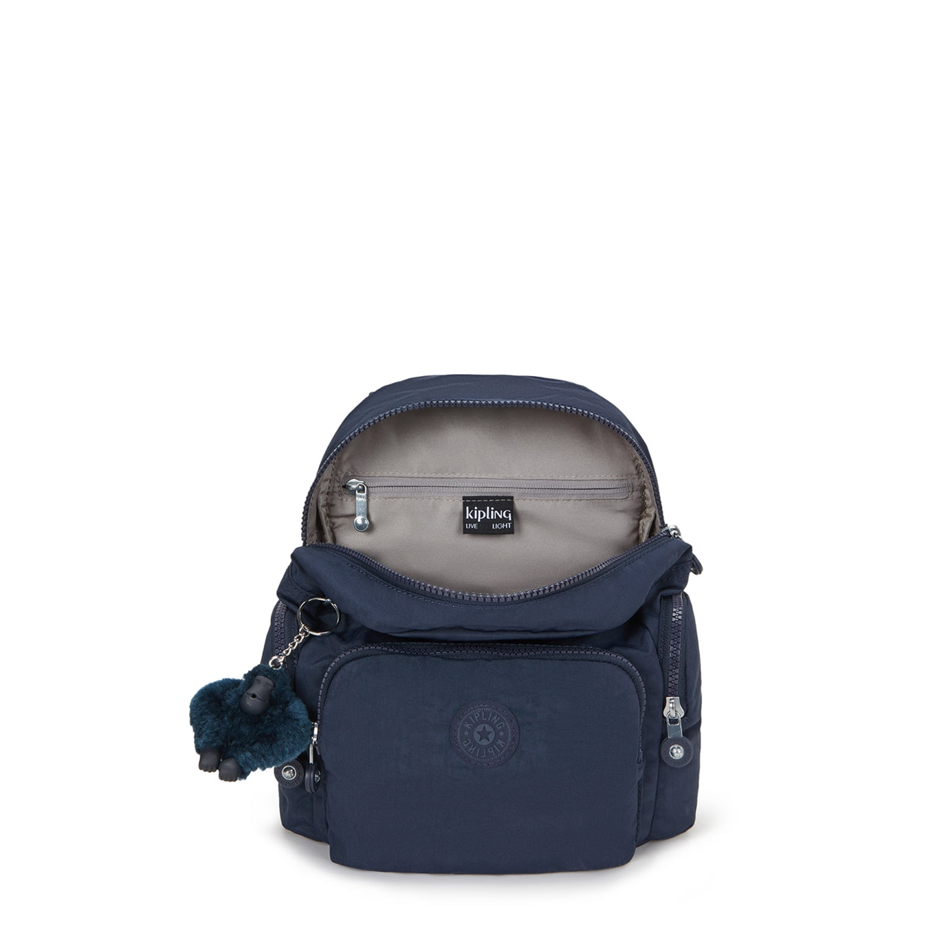 Kipling City Zip Mini blue bleu 2