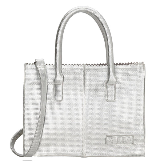 Zebra Trends Emilia Handtasche silber Damentasche