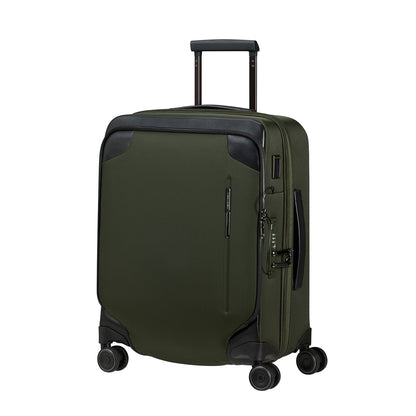 Samsonite Splendix Spinner 55 DF EXP grün/schwarz Softcase