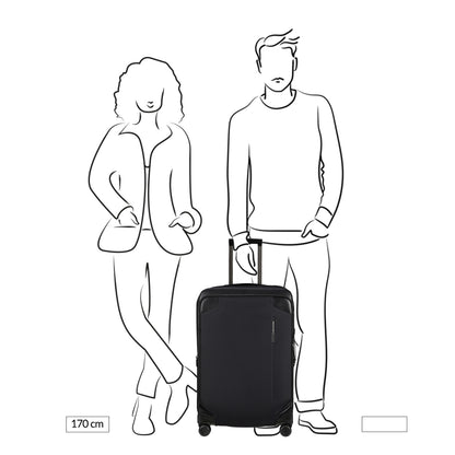 Samsonite Splendix Spinner 67 DF EXP grün/schwarz Softcase