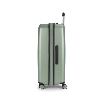 Gabol Brooklyn Großer Trolley, erweiterbarer grüner Hartschalenkoffer