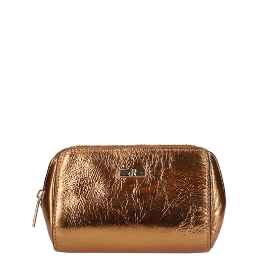 dR Amsterdam Mint Make-Up Bag gold