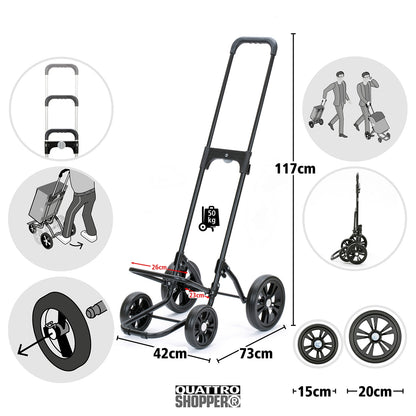 Andersen Quattro Shopper Gese roter Trolley