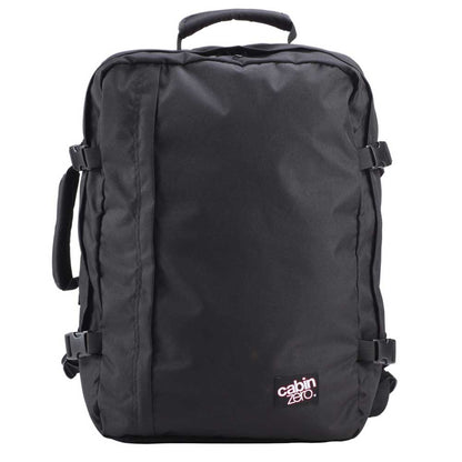 CabinZero Classic 44L Ultra Light Cabin Bag absolut schwarze Wochenendtasche