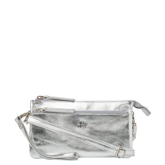 dR Amsterdam Metallics Shoulderbag - Clutch silver Women's bag