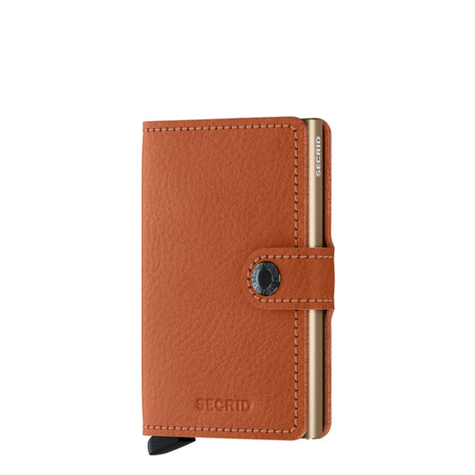 Secrid Miniwallet Portemonnee Veg caramello-sand