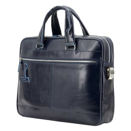 Piquadro Blue Square Organisierte Laptop- und iPad-Hülle nachtblau
