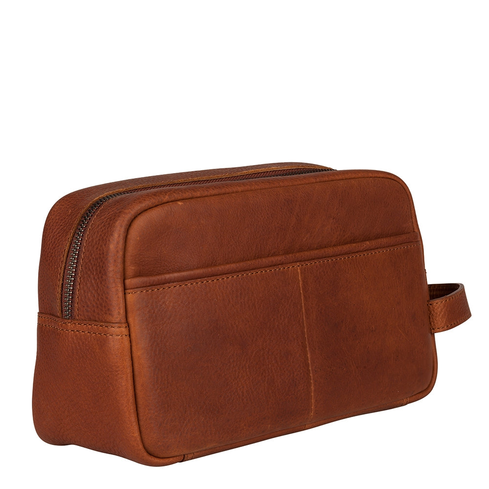 Burkely Antique Avery Toiletry Bag cognac