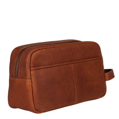 Burkely Antique Avery Toiletry Bag cognac