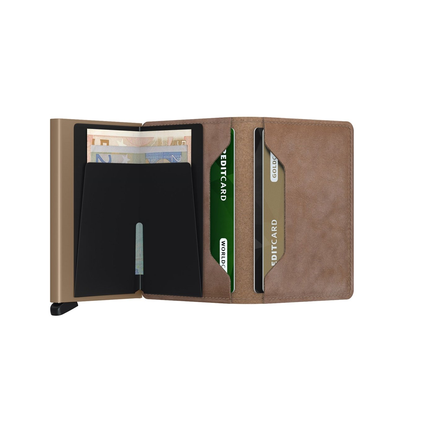 Secrid Slimwallet Portemonnee Vintage taupe