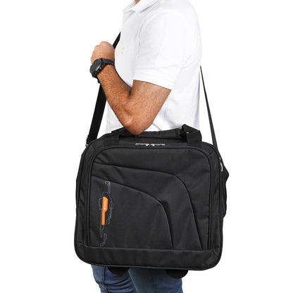 Gabol Week Eco Pilot Case schwarzer Pilotenkoffer
