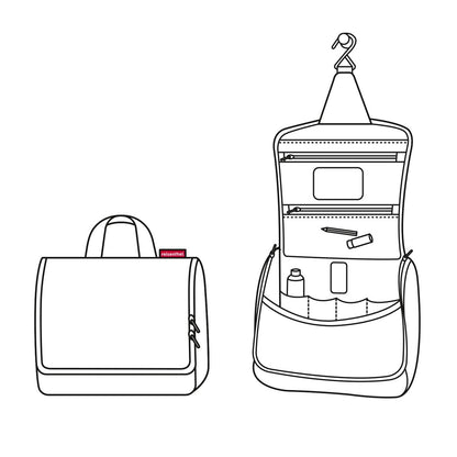Reisenthel Travelling Toiletbag twist silver