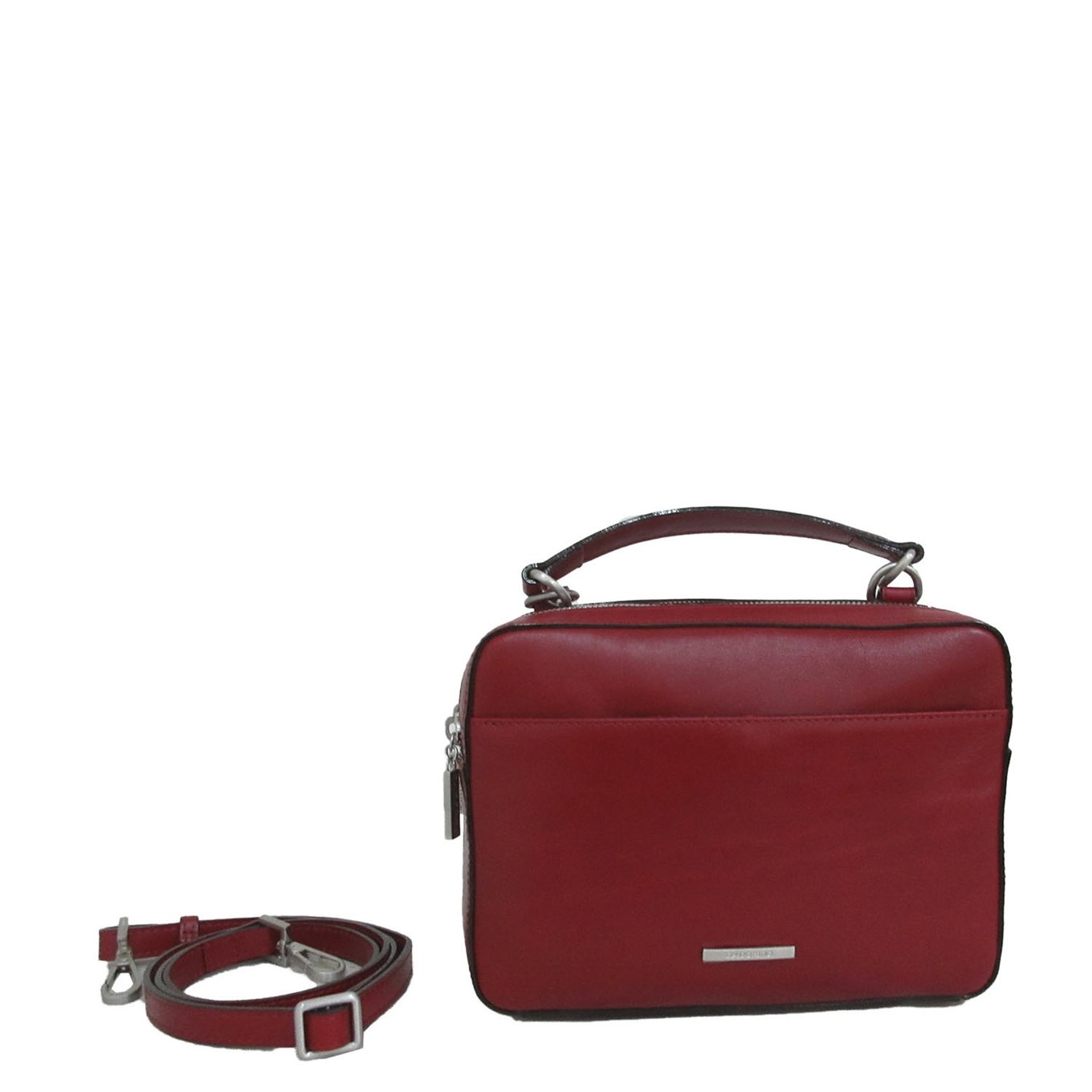 Claudio Ferrici Classico Handbag red