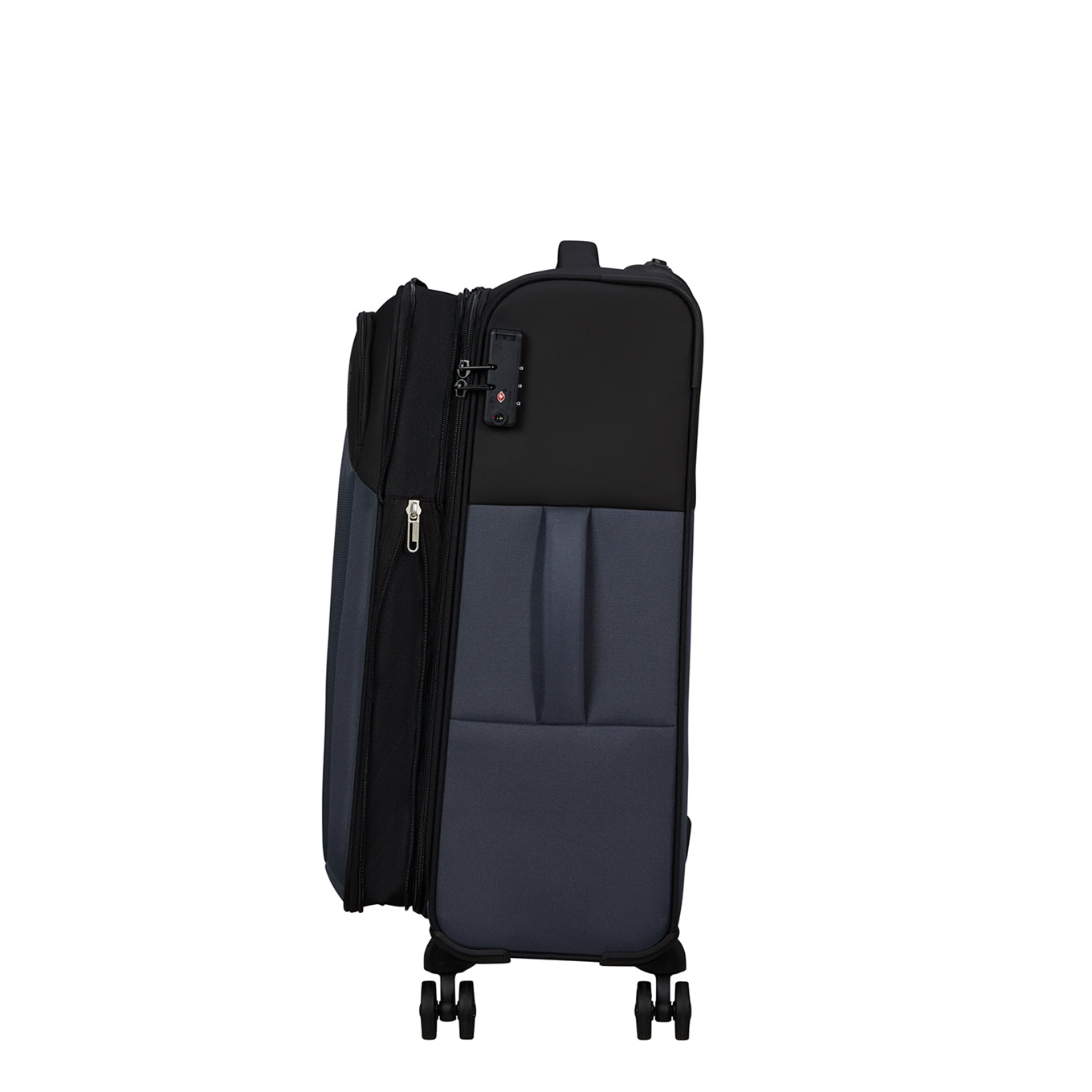 American Tourister Daring Dash Spinner M EXP black/grey Soft suitcase